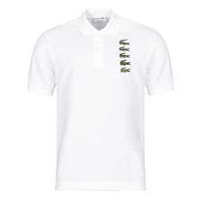 Charger l&#39;image dans la galerie, POLO LACOSTE 5 CAIMAN BLANC