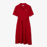 ROBE LACOSTE ROUGE