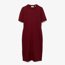 Charger l&#39;image dans la galerie, ROBE LACOSTE ROUGE BORDEAUX