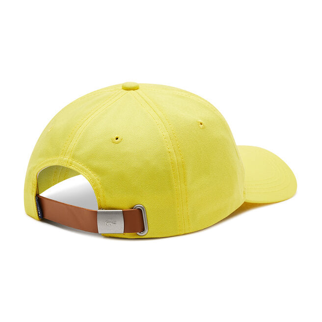 CASQUETTE LACOSTE JAUNE