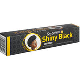 Teinture pour cheveux brillante noire