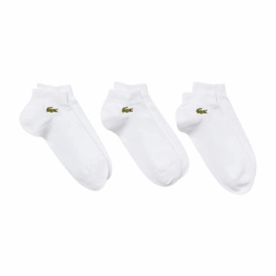 Lot de 3 paires de chaussettes basses Lacoste SPORT unies