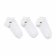 Charger l&#39;image dans la galerie, Lot de 3 paires de chaussettes basses Lacoste SPORT unies