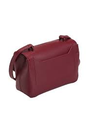 Sac  A Bandouliere Rouge Bordeau