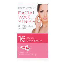 Bandes de cire pour le visage