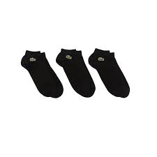 Lot de 3 paires de chaussettes basses Lacoste SPORT unies