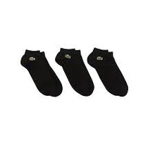 Charger l&#39;image dans la galerie, Lot de 3 paires de chaussettes basses Lacoste SPORT unies