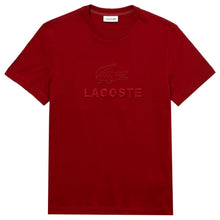 Charger l&#39;image dans la galerie, T-Shirt Broderie Tone Bordeaux