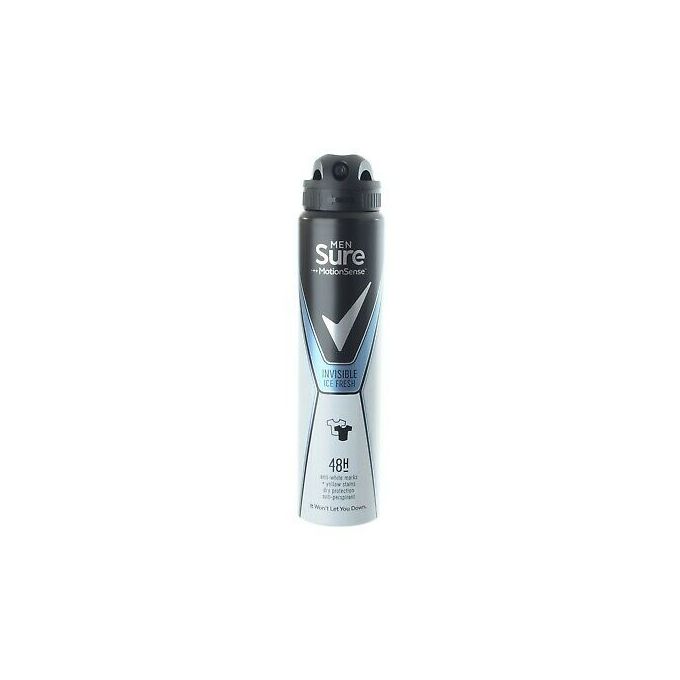 Sure Déodorant Pour Homme - Blanc/Noir 250ml