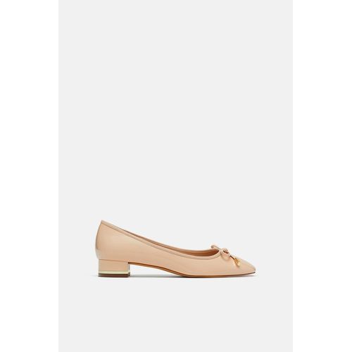 Ballerine Zara Avec Talon Femme - Rose Claire