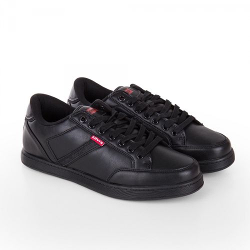 Basket Levis Simili Cuir Homme - Noir