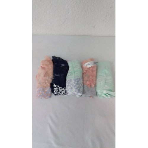 Lot De 5 Calessons Femme - Multicolores