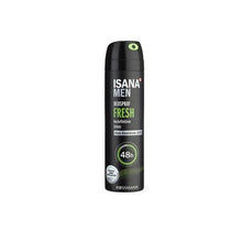 Charger l&#39;image dans la galerie, Deodorant Isana Men Deospray Fresh Hocheffektiver Schutz Pour Les Homme 48h