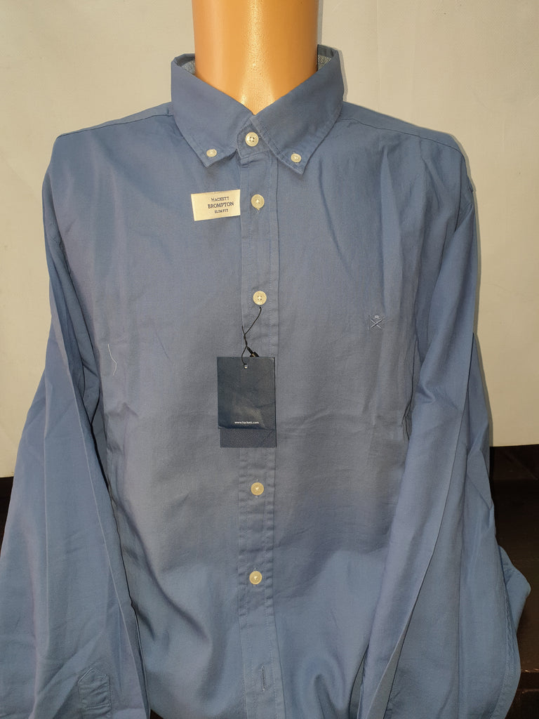 Chemise Manches Longues Homme - Bleu