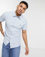 Charger l&#39;image dans la galerie, Chemise Lacoste Manches Courtes Homme - Bleu