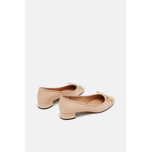 Ballerine Zara Avec Talon Femme - Rose Claire