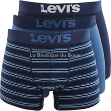 Charger l&#39;image dans la galerie, Coffret 3 Boxers Homme - Bleu/Blanc/Noir