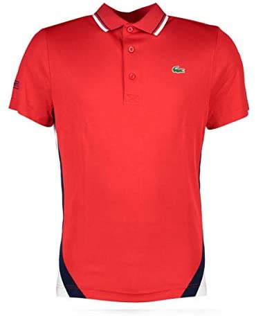 Polo Sport Lacoste Homme - Rouge