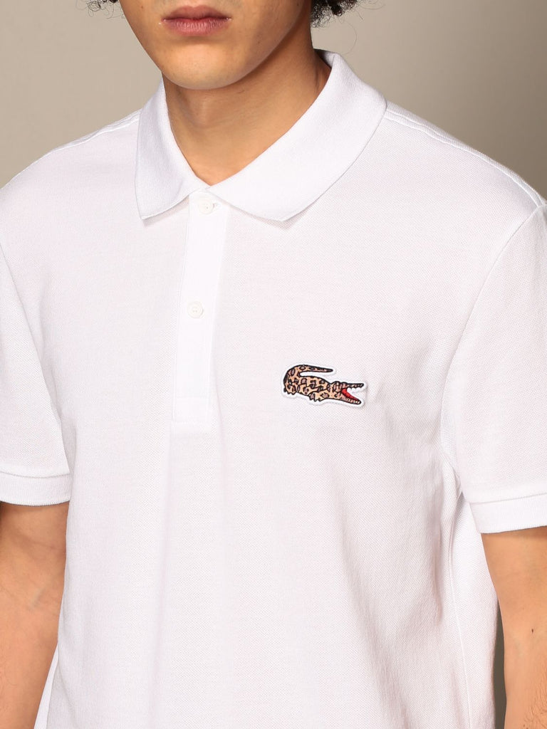 Polo regular fit Lacoste x National Geographic en coton bio