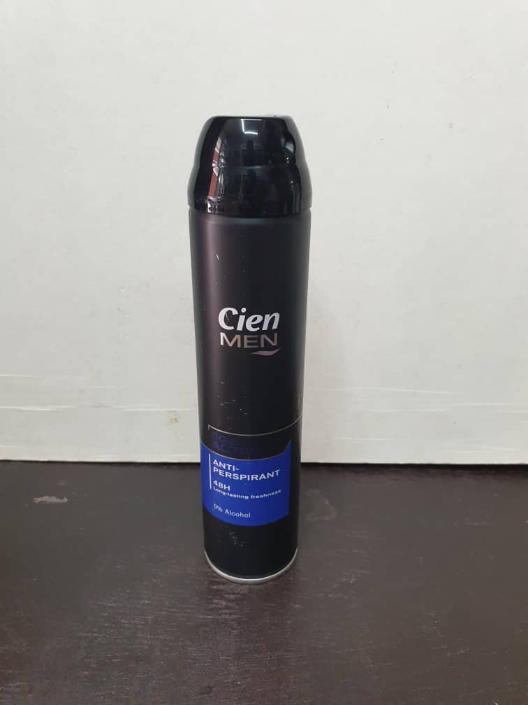 Déodorant Anti-Transpirant Homme - Noir 250 ML