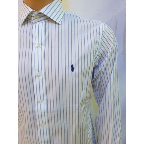 Chemise Ralph Lauren à Rayures Homme - Blanc