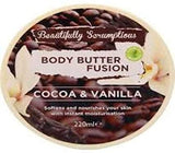 Body Butter Fusion Cocoa & Vanilla Softens and nourishes Your Skin With instant Moisturisation 220ml