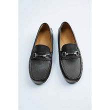 Charger l&#39;image dans la galerie, Mocassins  Zara  En Cuir Homme - Noir