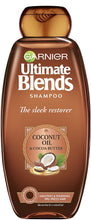 Charger l&#39;image dans la galerie, Garnier Ultimate Blends Shampooing cheveux crépus à l&#39;huile de noix de coco