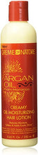 Charger l&#39;image dans la galerie, Creme Of Nature Argan Oil From Morocco Creamy Oil Moisturizing Hair Lotion Restores Moisture Softens &amp; Adds Exotic Shine 250ml