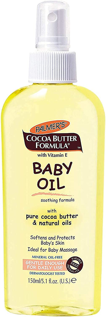 Cocoa Butter Formula Baby Oil Pure Cocoa Butter & Natural Softens and Protects 150ML