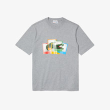 Charger l&#39;image dans la galerie, Tee-Shirt Lacoste x Polaroïd - Blanc