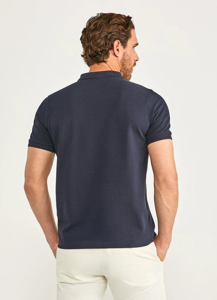 Polo Façonnable Basic Piqué - Bleu