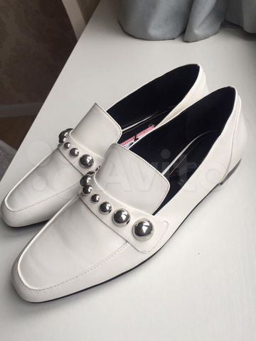 Mocassins Zara Femme - Blanc