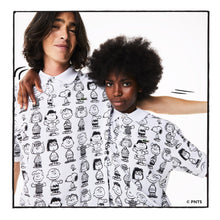 Charger l&#39;image dans la galerie, Polo unisexe Lacoste L!ve X Peanuts coupe ample
