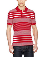 Charger l&#39;image dans la galerie, Polo Lacoste Slim Fit Homme Rouge Blanc