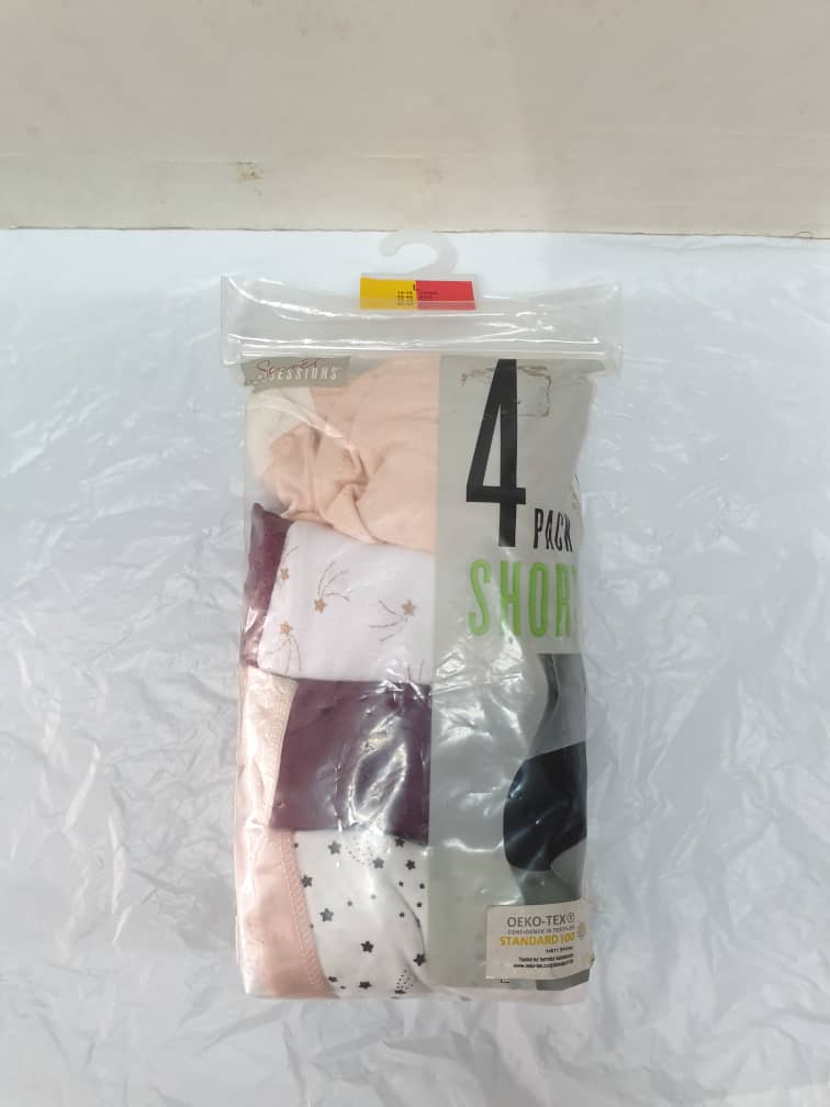 Lot De 4 Calessons Femme - Multicolores
