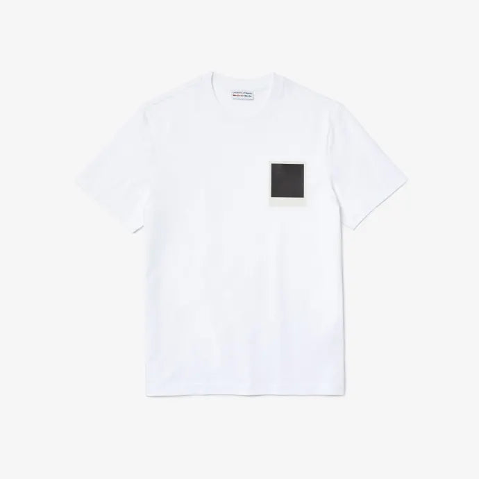 Tee-shirt homme Lacoste X Polaroid - Blanc