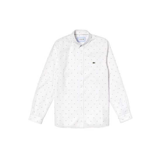 Chemise Lacoste  Blanc Homme