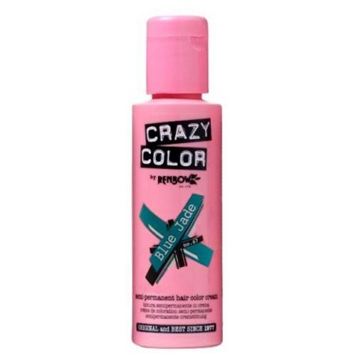 Crazy Color Crème De Couleur De Cheveux De Jade Bleu N67Semi Permanant