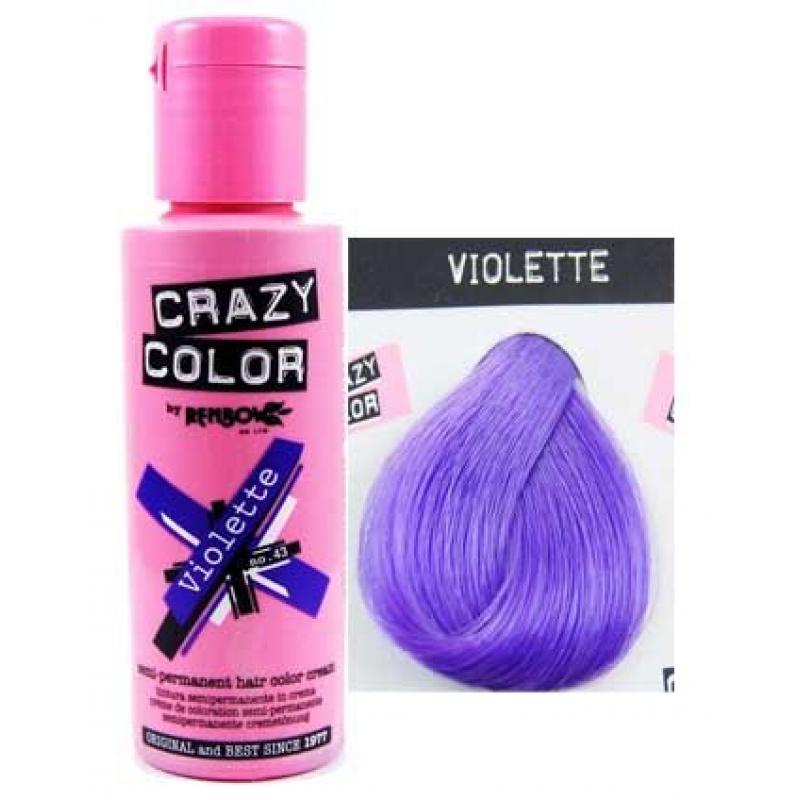 Coloration Crazy Color Violette (100ml)