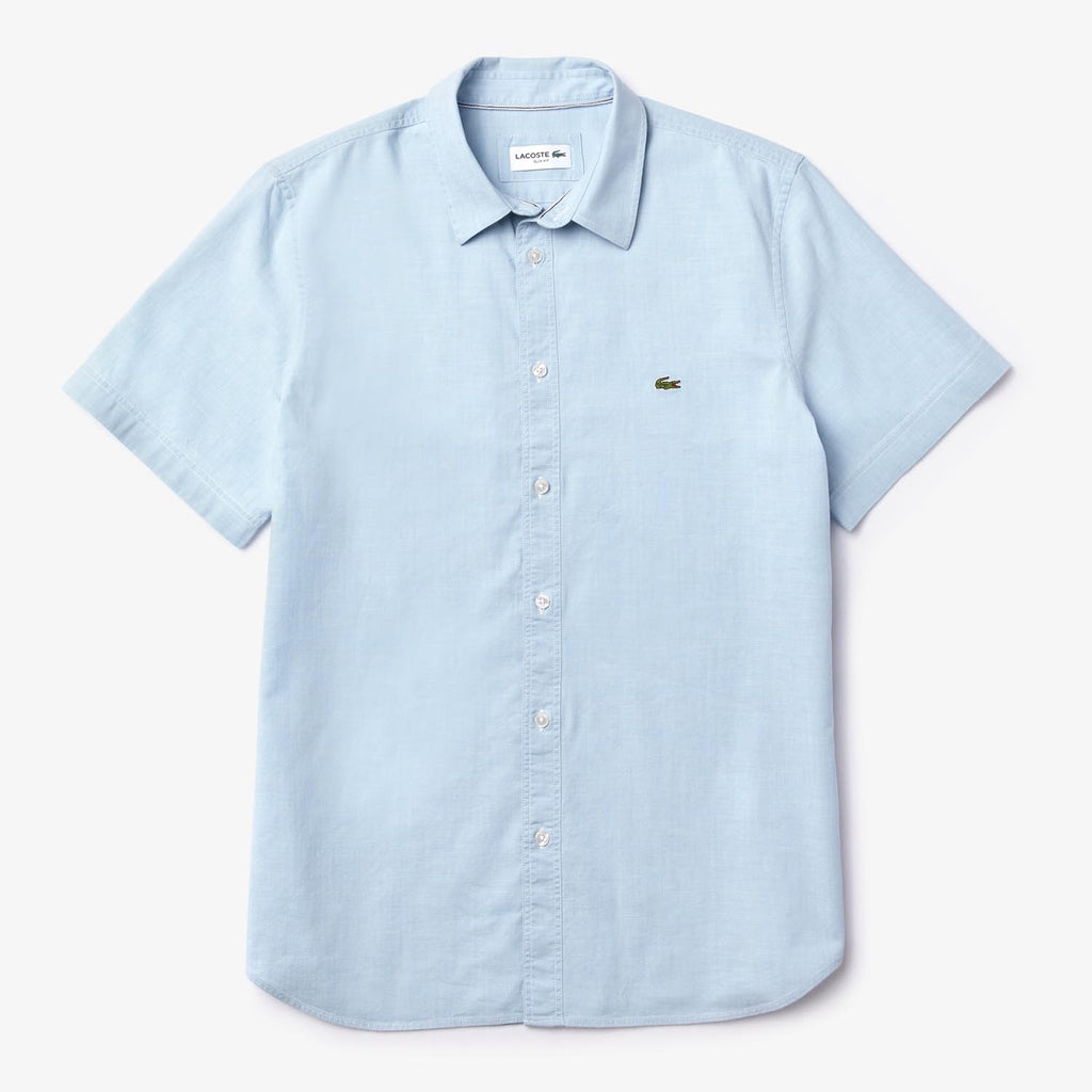 Chemise Lacoste Manches Courtes Homme - Bleu