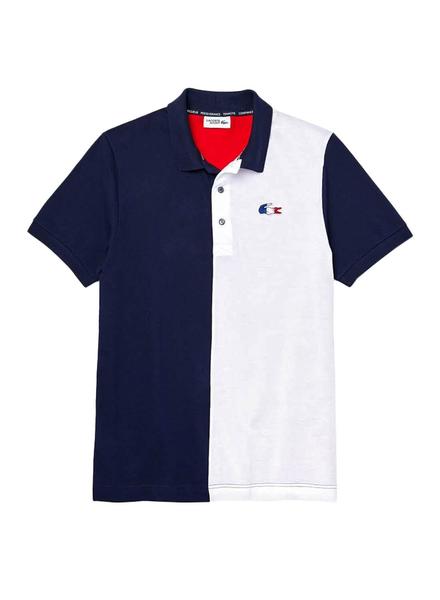 Polo Homme SPORT édition French Sporting Spirit en coton bicolore