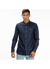 Charger l&#39;image dans la galerie, Chemise Jeans Lacoste Manches Longues - Bleu