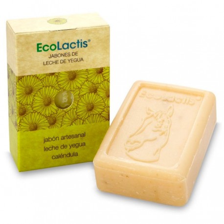 SAVON AU LAIT MARE ET CALENDULA · ECOLACTIS · 100 GRAMMES