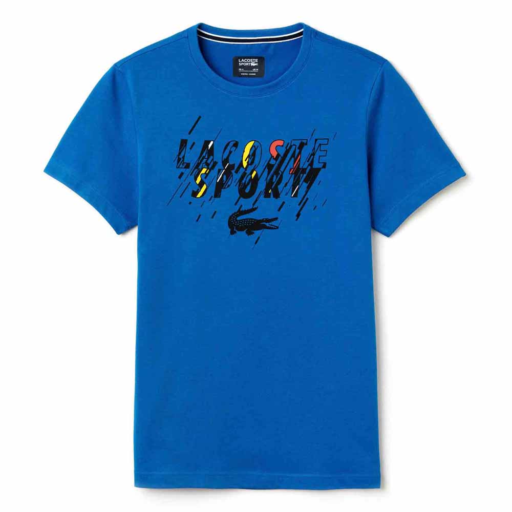 Tee-Shirt Lacoste Homme - Bleu/Noir