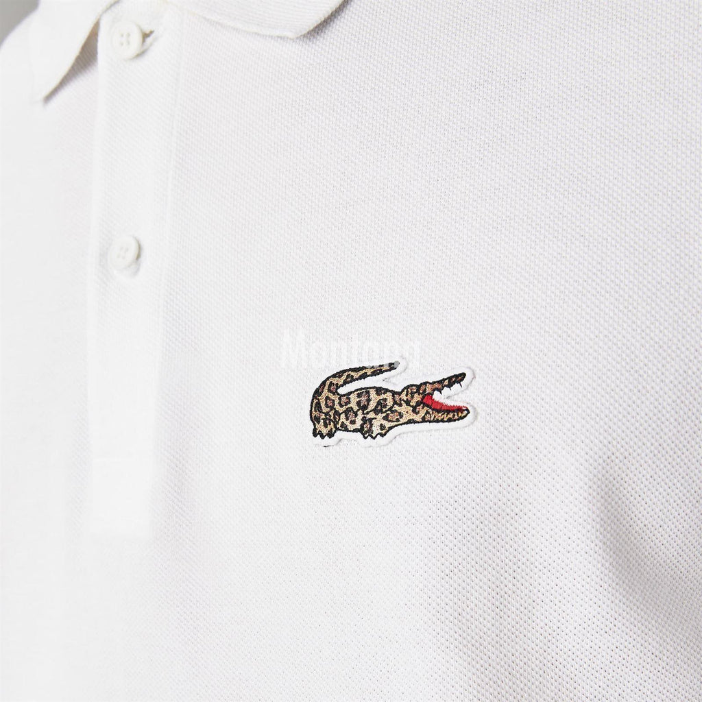 Polo regular fit Lacoste x National Geographic en coton bio