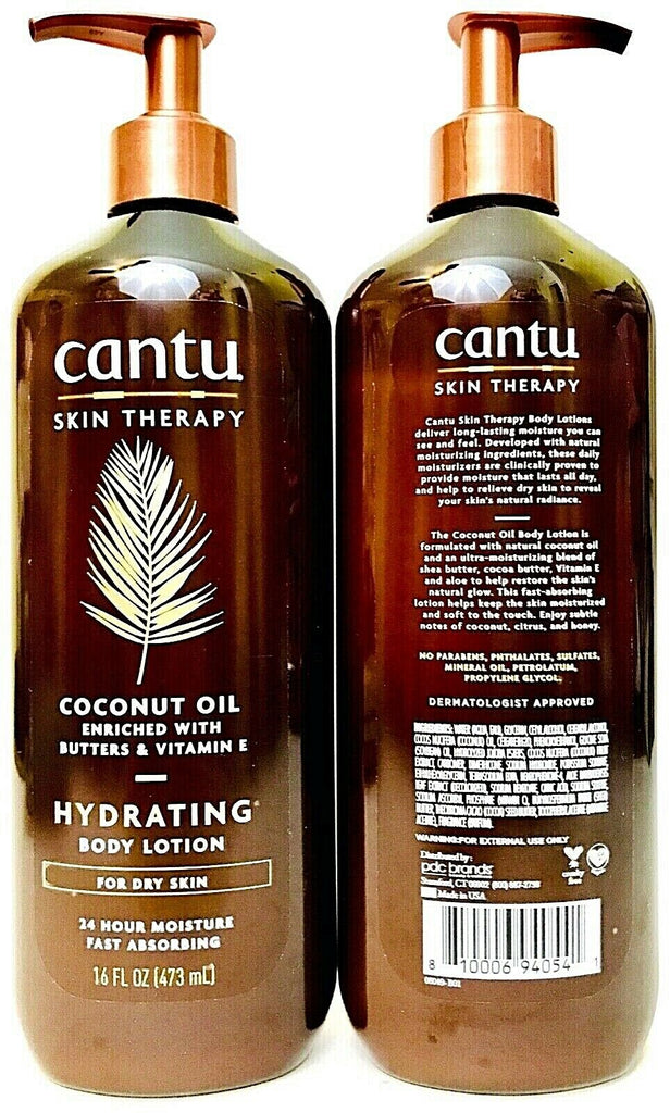 CANTU SKIN THERAPY COCONUT OIL HYDRATING BODY LOTION