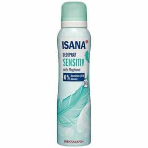 Deodorant Isana Deospray Sensitin Sanfte Pflegformel 48h 150ml