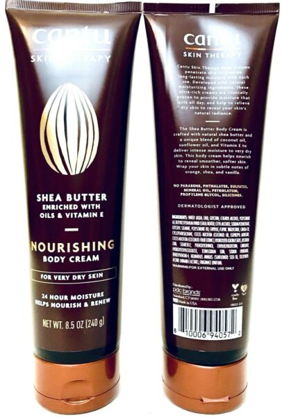 CANTU SKIN THERAPY SHEA BUTTER NOURISHING BODY CREAM