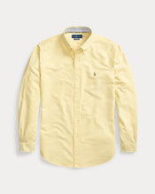 Charger l&#39;image dans la galerie, Chemise Ralph Laure Oxford Manches Longues - Jaune